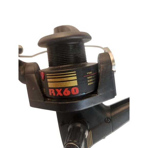 Zebco RX60 Spinning Fishing Reel Durable Lightweight Design Fishing Tackle Line - Picture 4 of 13